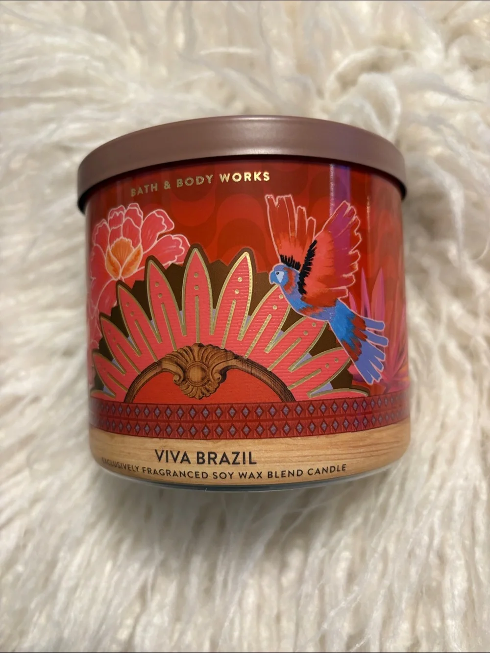 NWT! Bath and Body Works 3 wick candle